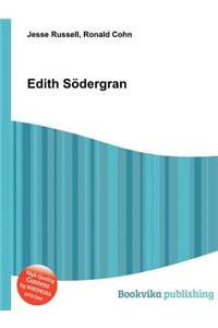 Edith Sodergran