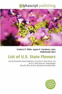 List of U.S. State Flowers