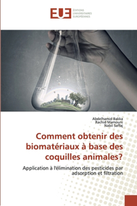 Comment obtenir des biomatériaux à base des coquilles animales?