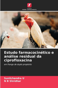 Estudo farmacocinético e análise residual da ciprofloxacina