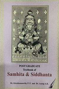 POST GRADUATE Textbook Of SAMHITA & SIDDHANTA