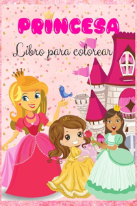 Princesa Libro Para Colorear