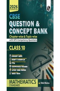 Physics Wallah PW CBSE Question & Concept Bank (QCB) Class 10 Mathematics For 2026 Exams