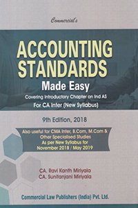 Accounting Standards Made Easy CA Inter (New syllabus)