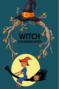 Witch Coloring Book