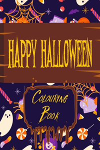 Happy Halloween Colouring Book