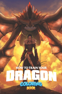 How To Train Your Dragon Coloring Book