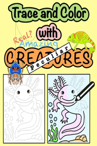 Trace and Color with Peculiar Creatures