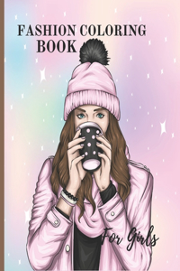 Fashion Coloring Book for girls