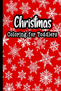 Christmas coloring for toddlers