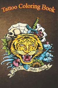 Tattoo Coloring Book