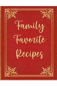 Family Favorite Recipes