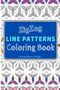 Zigzag Line Patterns Coloring Book