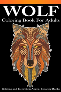 Wolf Coloring books for adults