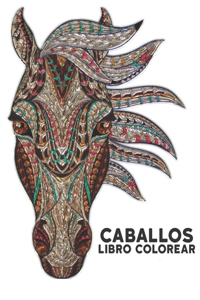 Caballos Libro Colorear