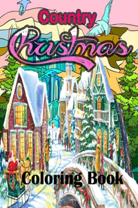 Country Christmas Coloring Book