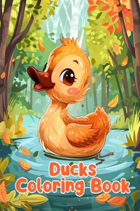 Ducks Coloring Book