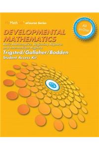 Mylab Math for Developmental Mathematics