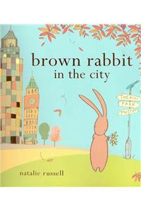Brown Rabbit in the City