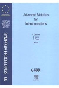 Advanced Materials for Interconnections