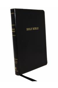 KJV, Thinline Bible, Large Print, Imitation Leather, Black, Red Letter Edition