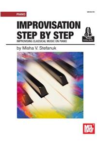 Improvisation Step By Step Book With Online Audio