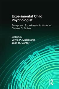 Experimental Child Psychologist