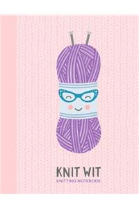 Knit Wit Knitting Notebook