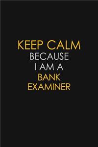 Keep Calm Because I Am A Bank Examiner