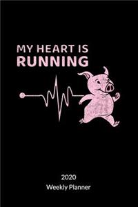 My Heart is Running. Weekly Planner 2020