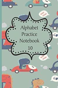 Alphabet Practice Notebook