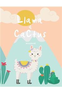Llama & Cactus Notebook