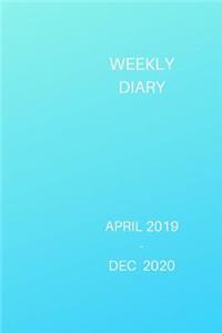 Weekly Diary 2019-2020
