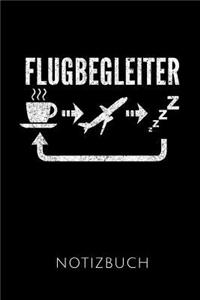 Flugbegleiter Notizbuch