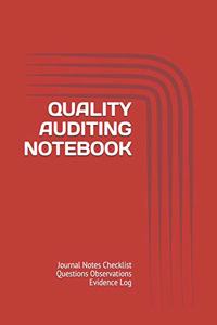 Quality Auditing Notebook