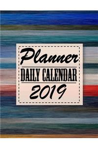 Planner Daily Calendar 2019