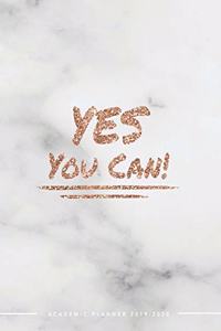 Yes You Can Academic Planner 2019-2020