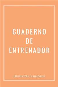 Cuaderno de Entrenador Registra Todo Tu Baloncesto