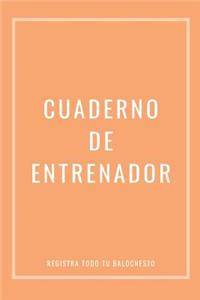 Cuaderno de Entrenador Registra Todo Tu Baloncesto