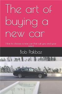 The art of buying a new car