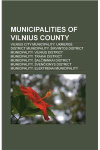 Municipalities of Vilnius County