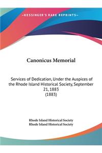 Canonicus Memorial