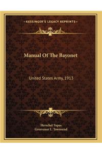 Manual Of The Bayonet