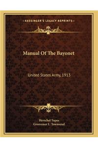 Manual Of The Bayonet