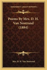 Poems by Mrs. D. H. Van Nostrand (1884)