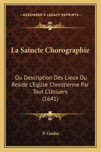 Saincte Chorographie