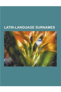 Latin-Language Surnames