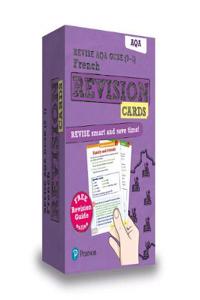 Pearson REVISE AQA GCSE French: Revision Cards incl. online revision and audio  - for 2025 exams