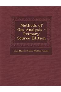 Methods of Gas Analysis