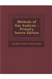 Methods of Gas Analysis